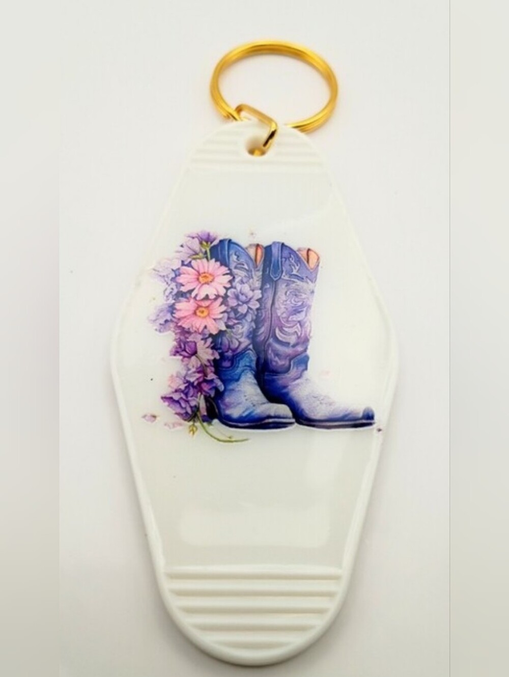 Cowboy Boot Keychain